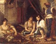 Eugene Delacroix Algerian Women in their Apartments Spain oil painting artist